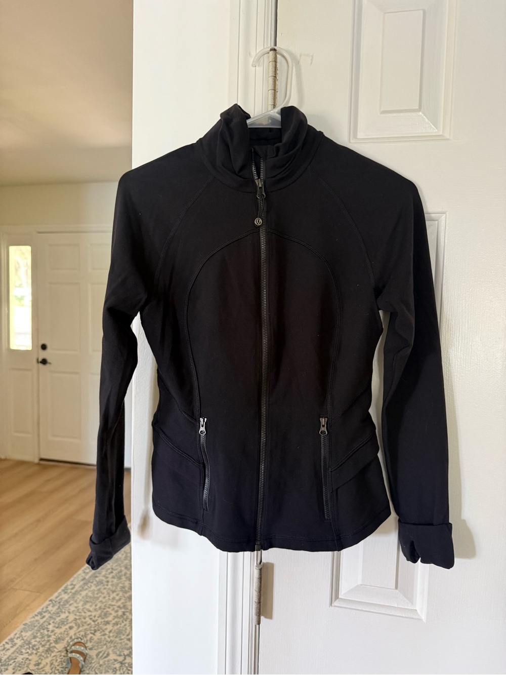lululemon athletica Black Full-Zip Athletic Jacket